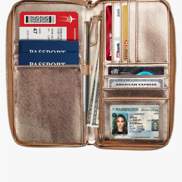 NWT 3pc travel bag: aqua Carry On Botkier Backpack - Picture 3 of 12